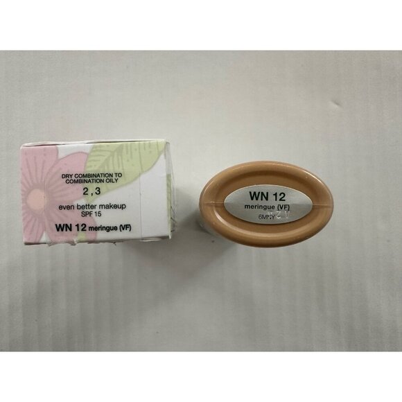 Clinique Even Better Clinical Serum Foundation SPF 15 NEW IN BOX WN 12 Meringue - Picture 6 of 6